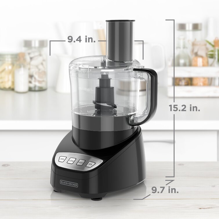 Black Decker Robot culinaire lectrique 8 tasses Black Decker